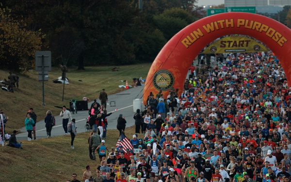 The Historic 50th Marine Corps Marathon