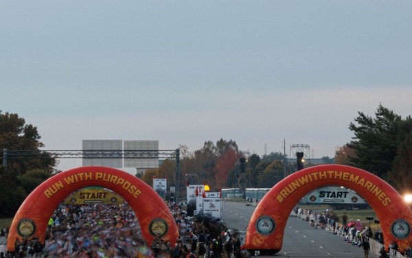 The Historic 50th Marine Corps Marathon