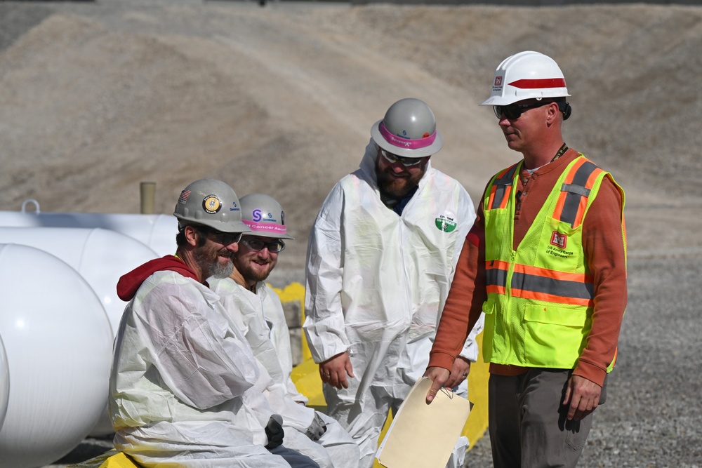 USACE Conducts On-Site Emergency Drill at FUSRAP Shallow Land Disposal Area USACE Conducts On-Site Emergency Drill at FUSRAP Shallow Land Disposal Area