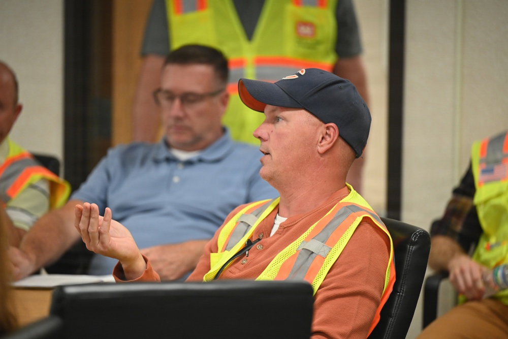 USACE Conducts On-Site Emergency Drill at FUSRAP Shallow Land Disposal Area USACE Conducts On-Site Emergency Drill at FUSRAP Shallow Land Disposal Area