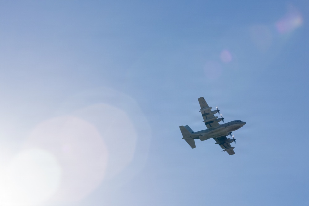 2nd Distribution Support Battalion and Marine Aerial Refueler Squadron (VMGR) 252 Conduct Airdrop Operations