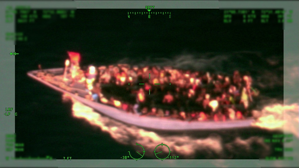 U.S. Coast Guard Cutter Campbell assists Royal Turks and Caicos Island Police with Haitian interdiction