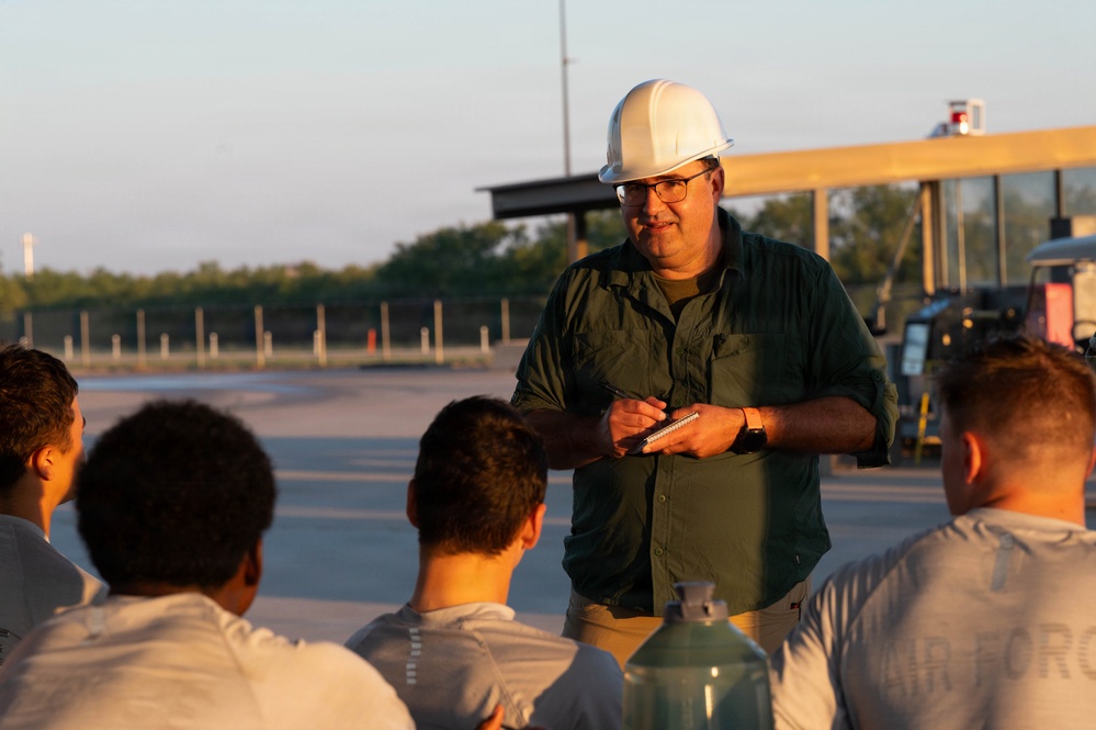 Ryan McBeth Visits Department of Defense Fire Academy Ryan McBeth Visits Department of Defense Fire Academy