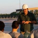 Ryan McBeth Visits Department of Defense Fire Academy