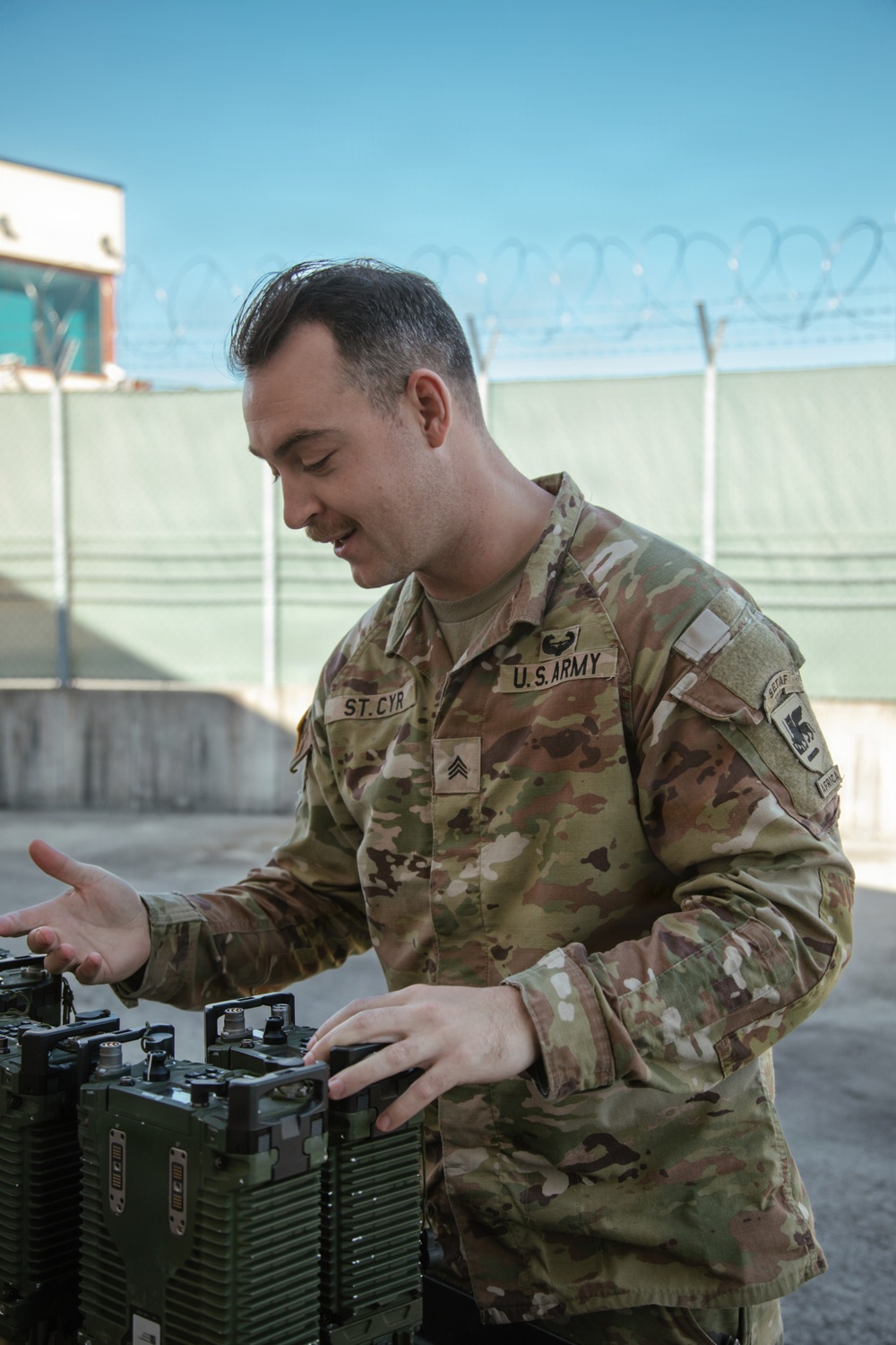 SETAF-AF conducts communication exercise