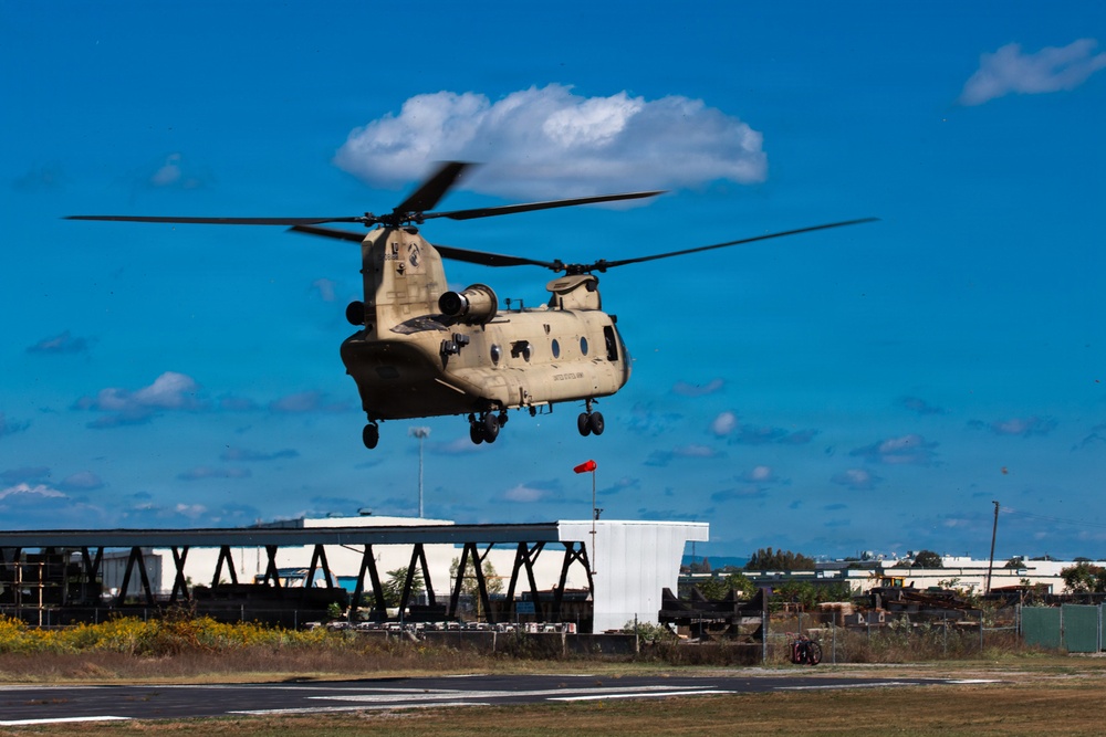 Army Chinooks excel in delivering excess to DLA
