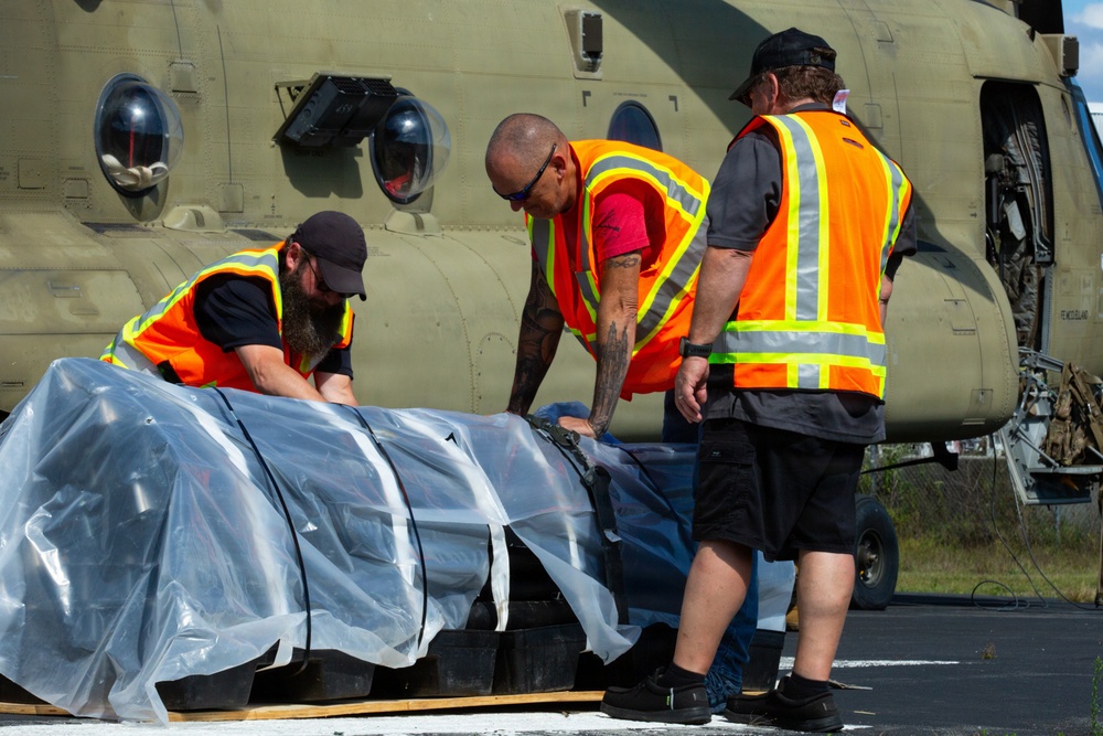 Army Chinooks excel in delivering excess to DLA