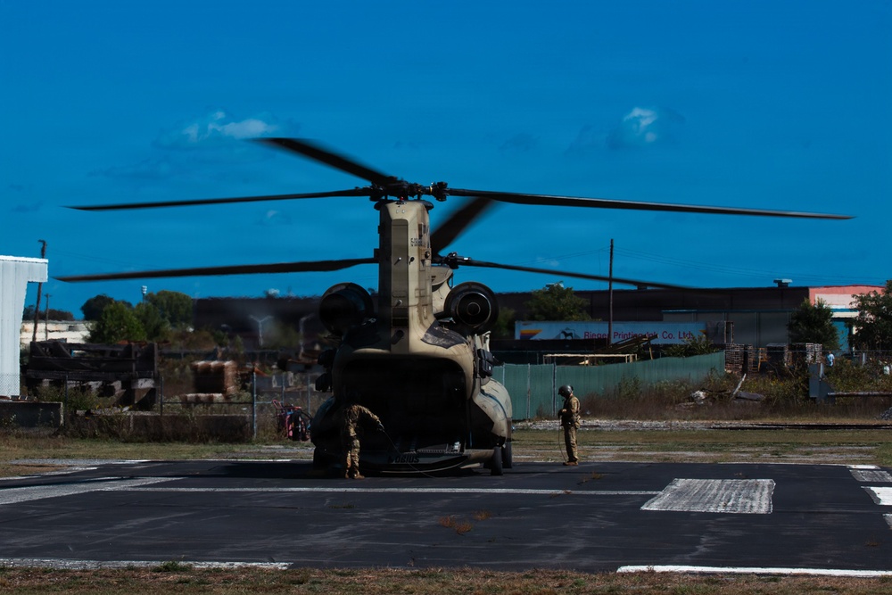 Army Chinooks excel in delivering excess to DLA