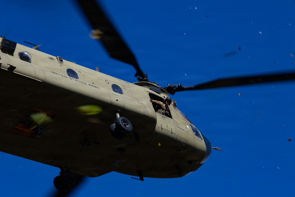 Army Chinooks excel in delivering excess to DLA