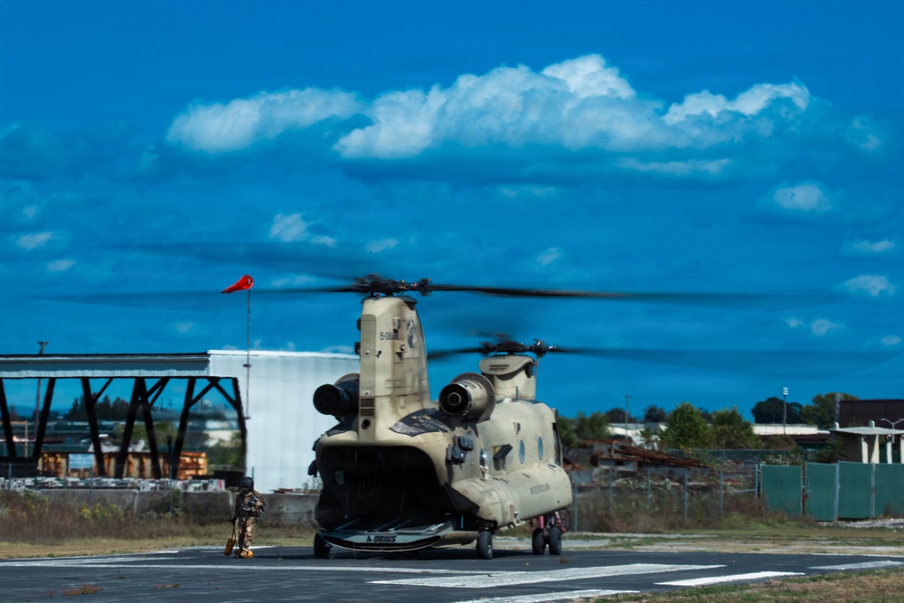 Army Chinooks excel in delivering excess to DLA