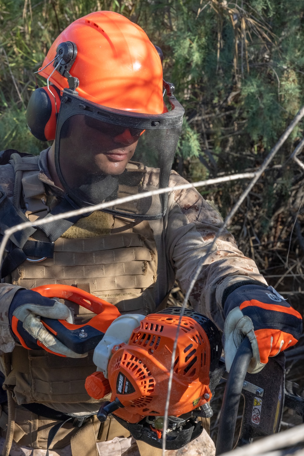 JTF-SB Marines Prepare for NDA Sign Installation JTF-SB Marines Prepare for NDA Sign Installation