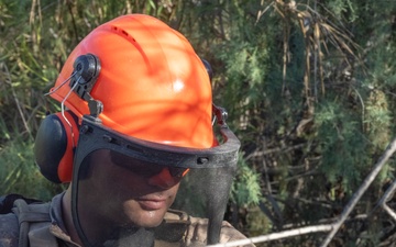 JTF-SB Marines Prepare for NDA Sign Installation