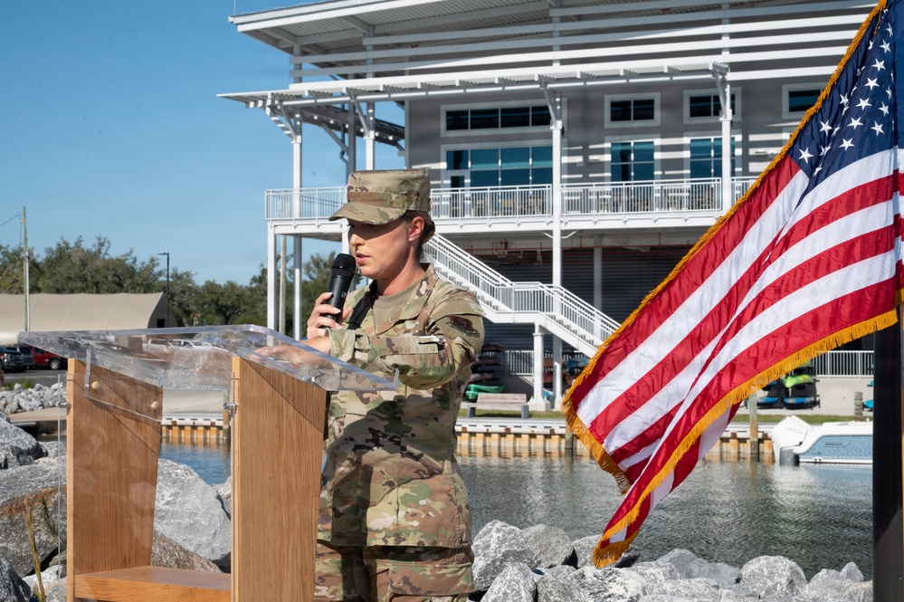 Tyndall opens new Outdoor Recreation & Marina Complex Tyndall opens new Outdoor Recreation & Marina Complex