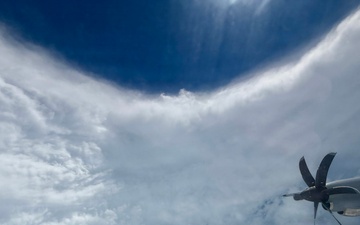 Image from Hurricane Melissa