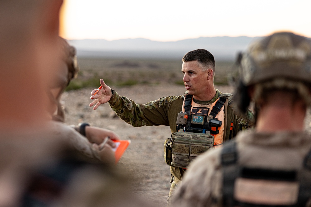 V18 conducts platoon attacks at R410A