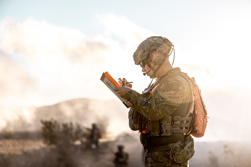 V18 conducts platoon attacks at R410A