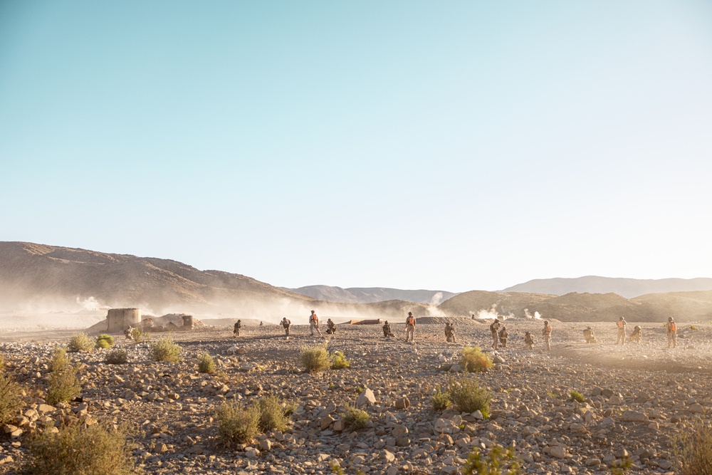 V18 conducts platoon attacks at R410A