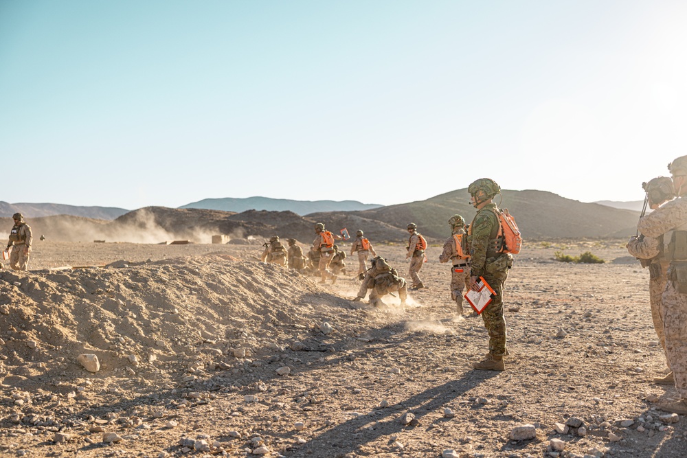 V18 conducts platoon attacks at R410A