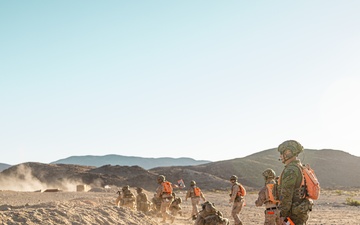 V18 conducts platoon attacks at R410A