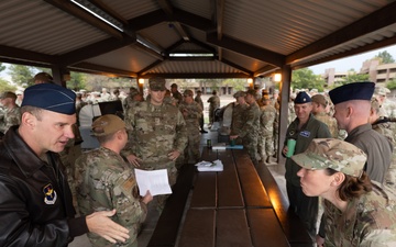 Holloman command teams perform 100% dorm inspections