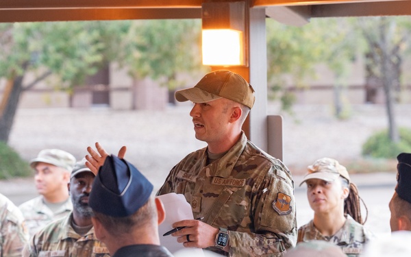 Holloman command teams perform 100% dorm inspections