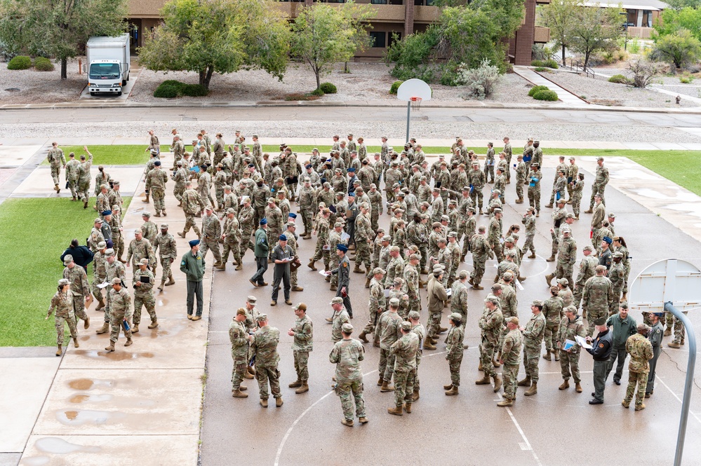 Holloman command teams perform 100% dorm inspections Holloman command teams perform 100% dorm inspections