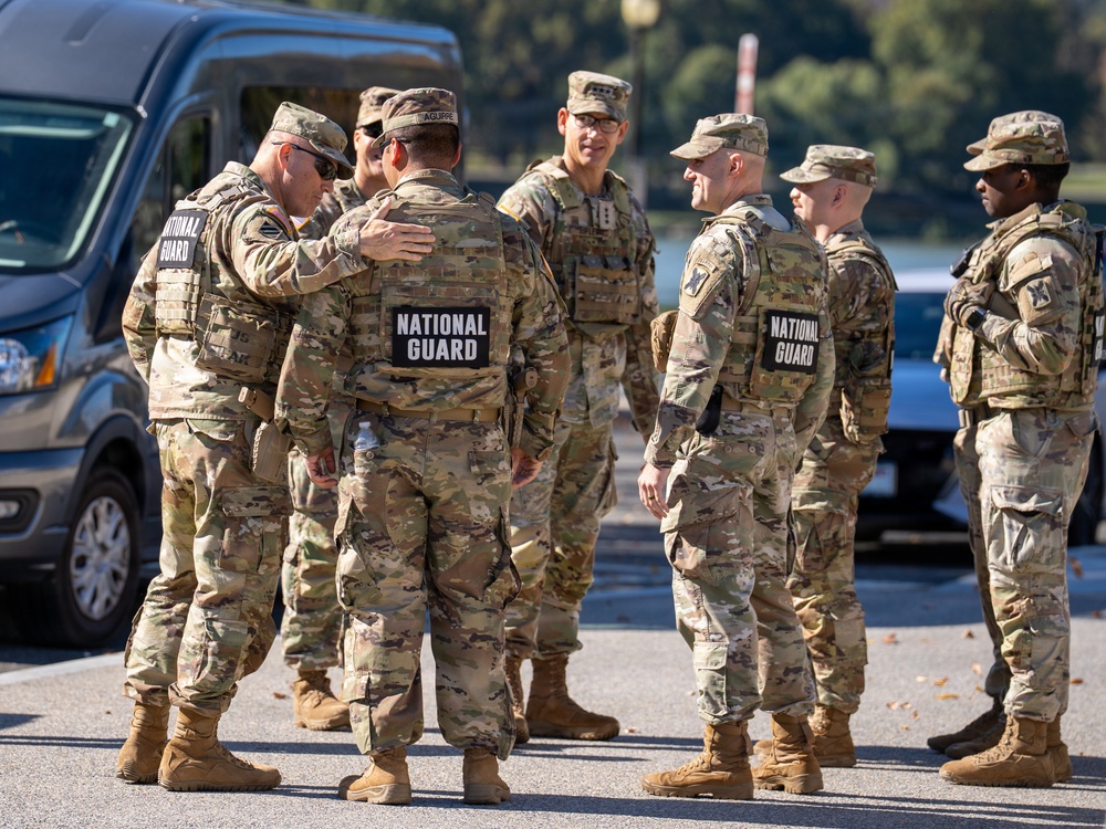 Lt. Gen. Brian S. Eifler, Deputy Chief of Staff, speaks with Soldiers Lt. Gen. Brian S. Eifler, Deputy Chief of Staff, speaks with Soldiers