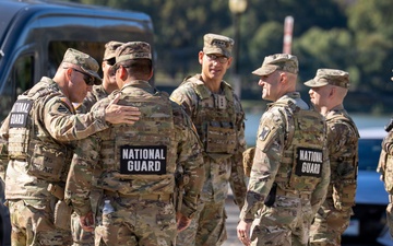 Lt. Gen. Brian S. Eifler, Deputy Chief of Staff, speaks with Soldiers