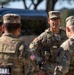 Lt. Gen. Brian S. Eifler, Deputy Chief of Staff, speaks with Soldiers