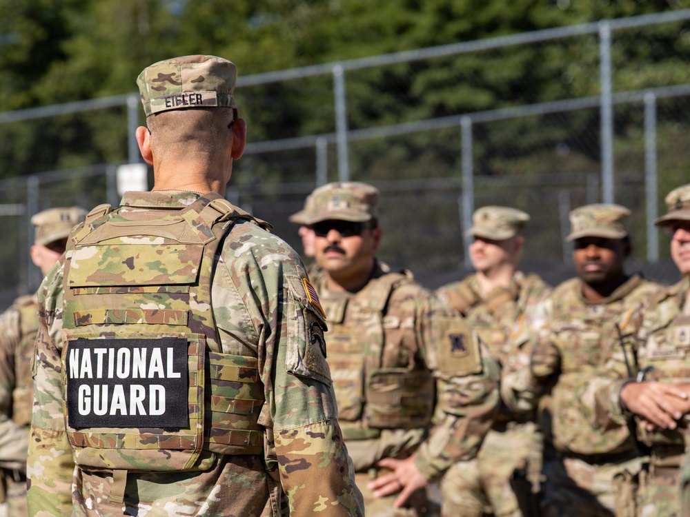Lt. Gen. Brian S. Eifler, Deputy Chief of Staff, speaks with Soldiers Lt. Gen. Brian S. Eifler, Deputy Chief of Staff, speaks with Soldiers