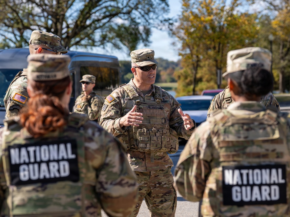 Lt. Gen. Brian S. Eifler, Deputy Chief of Staff, speaks with Soldiers Lt. Gen. Brian S. Eifler, Deputy Chief of Staff, speaks with Soldiers