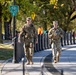 Soldiers provide a presence patrol in the National Mall