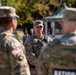 Soldiers provide a presence patrol in the National Mall