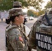 Soldiers provide a presence patrol in the National Mall