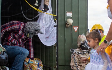 MAG-24 and HQBN Host a Trunk-or-Treat at MCAS K-Bay