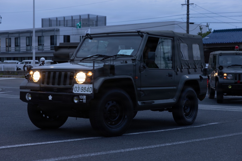 Japan Ground Self-Defense Force members Arrive at MCAS Iwakuni for Active Shield 26