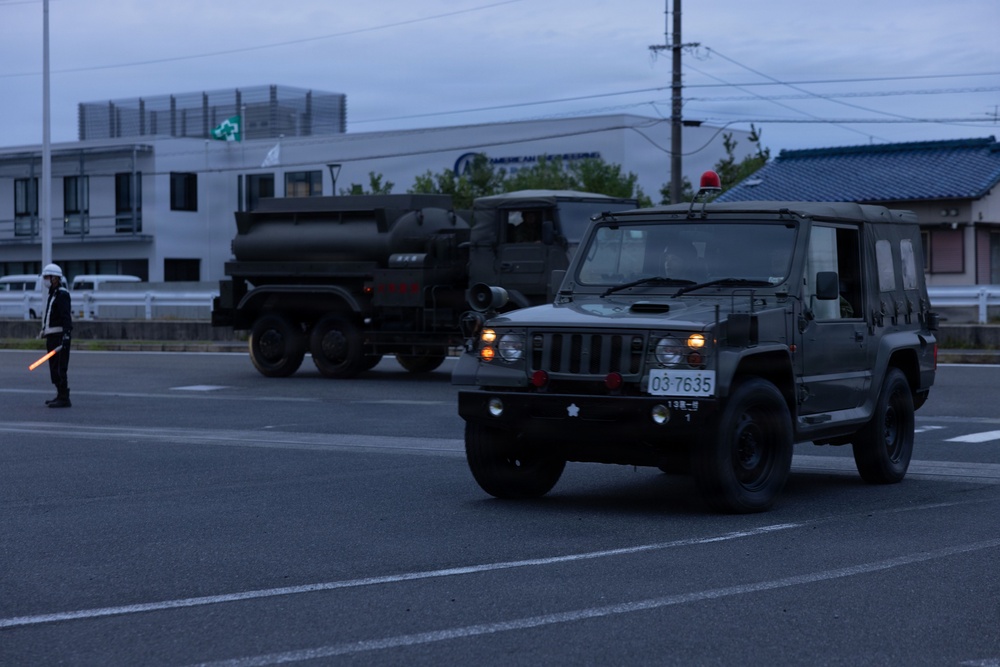 Japan Ground Self-Defense Force members Arrive at MCAS Iwakuni for Active Shield 26