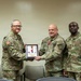 1st Signal Brigade Presents Plaque of Appreciation to Sgt. Shin Woo Kim Health Clinic