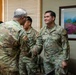 1st Signal Brigade Presents Plaque of Appreciation to Sgt. Shin Woo Kim Health Clinic