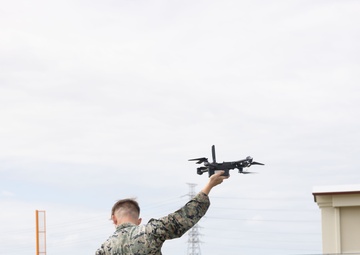 U.S. Marines with 3rd Battalion, 12th Marine Regiment Execute Small Unmanned Aerial Systems Training