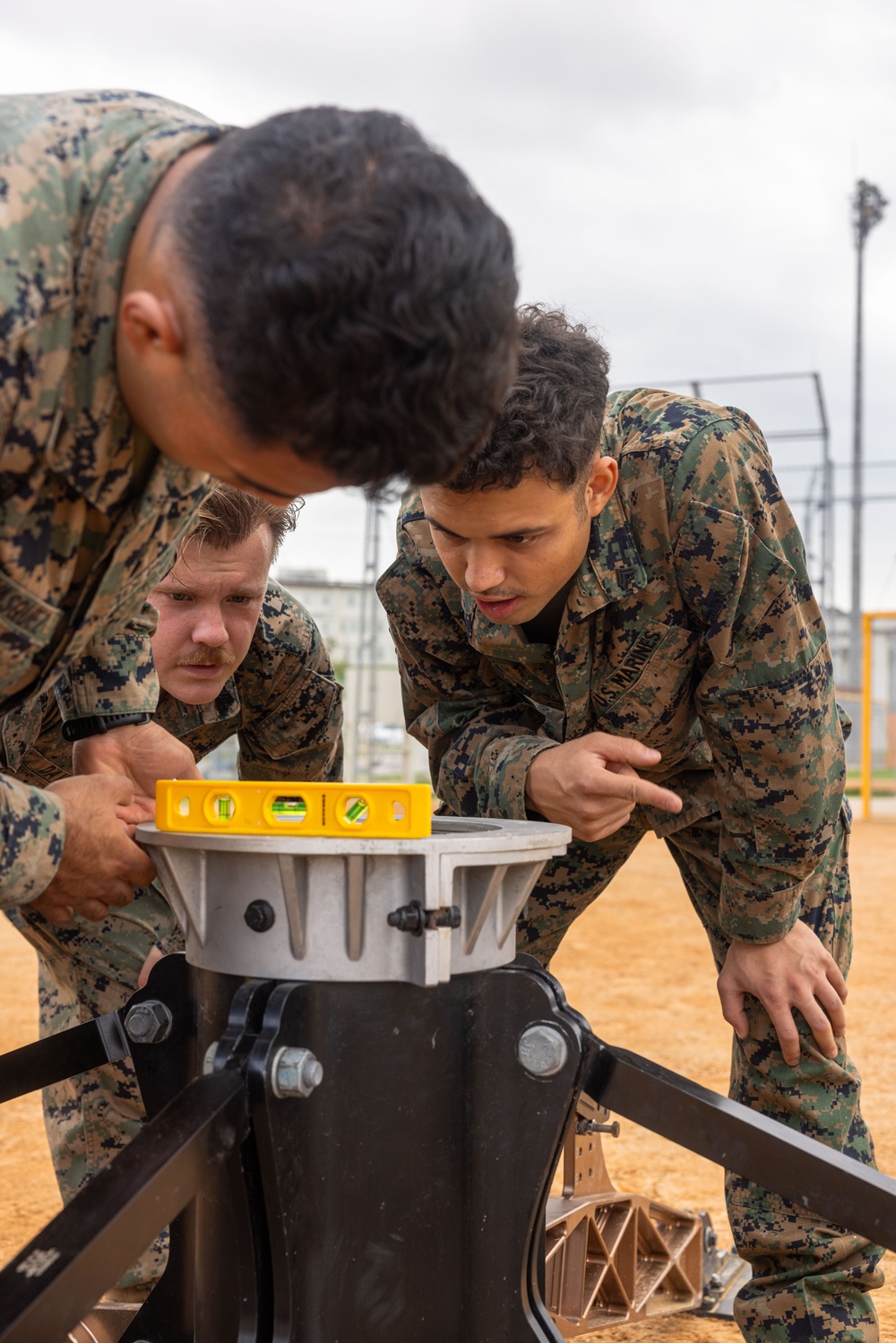 U.S. Marines with 3rd Battalion, 12th Marines executes small unmanned aerial systems training