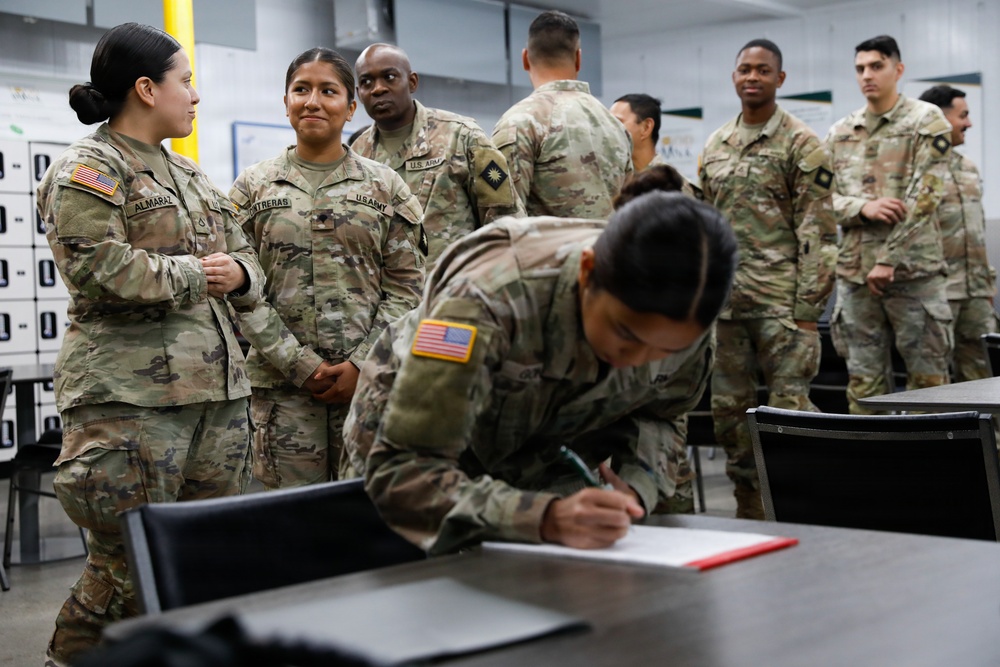 California National Guard Soldiers Support Food Bank Operations at the Los Angeles Regional Food Bank California National Guard Soldiers Support Food Bank Operations at the Los Angeles Regional Food Bank
