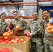 California National Guard Soldiers Support Food Bank Operations at the Los Angeles Regional Food Bank