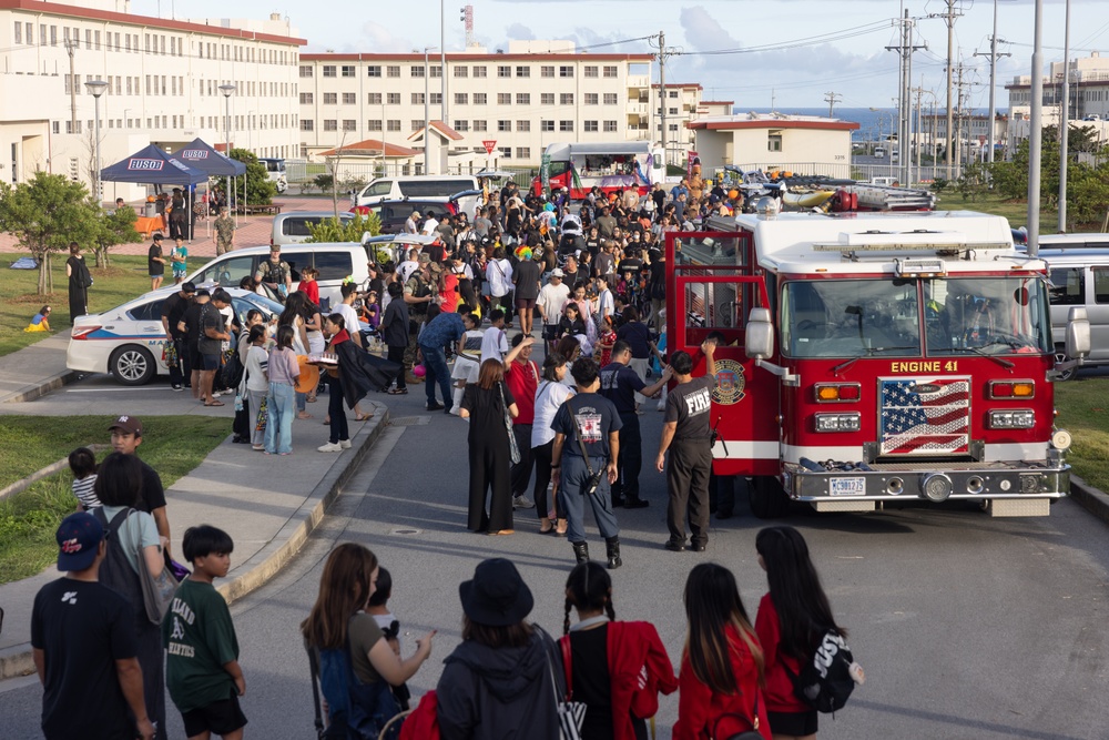 USO Okinawa, Camp Scwab host annual trunk or treat for local Japanese Residents