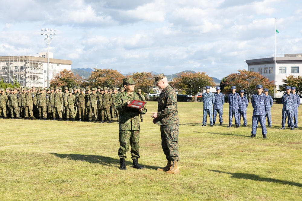 MCAS Iwakuni Active Shield 26 Closing Ceremony