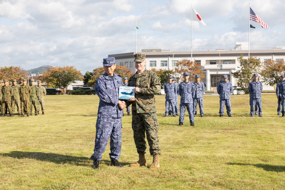MCAS Iwakuni Active Shield 26 Closing Ceremony MCAS Iwakuni Active Shield 26 Closing Ceremony