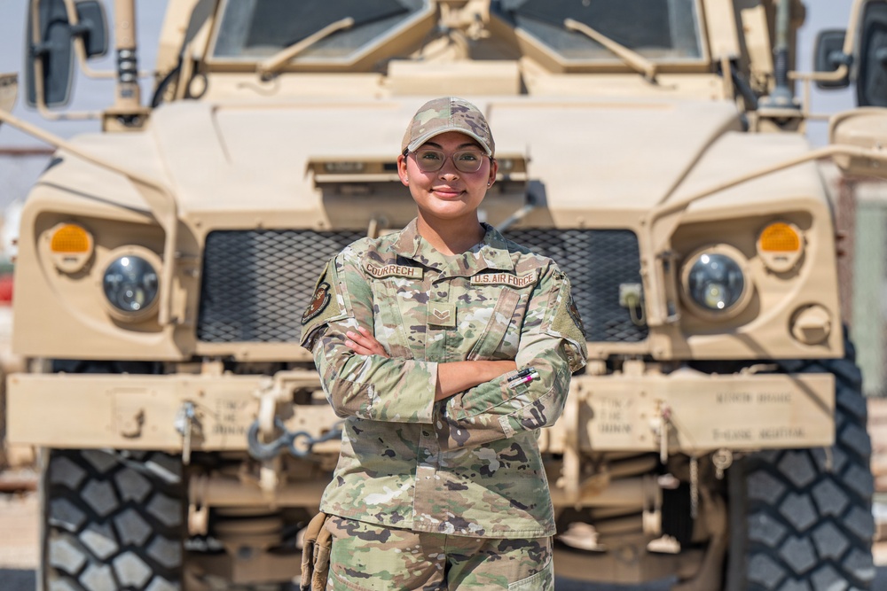 Phoenix Fighter - Senior Airman Rosa Courrech