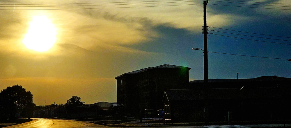 September 2025 construction operations of South Barracks Project at Fort McCoy