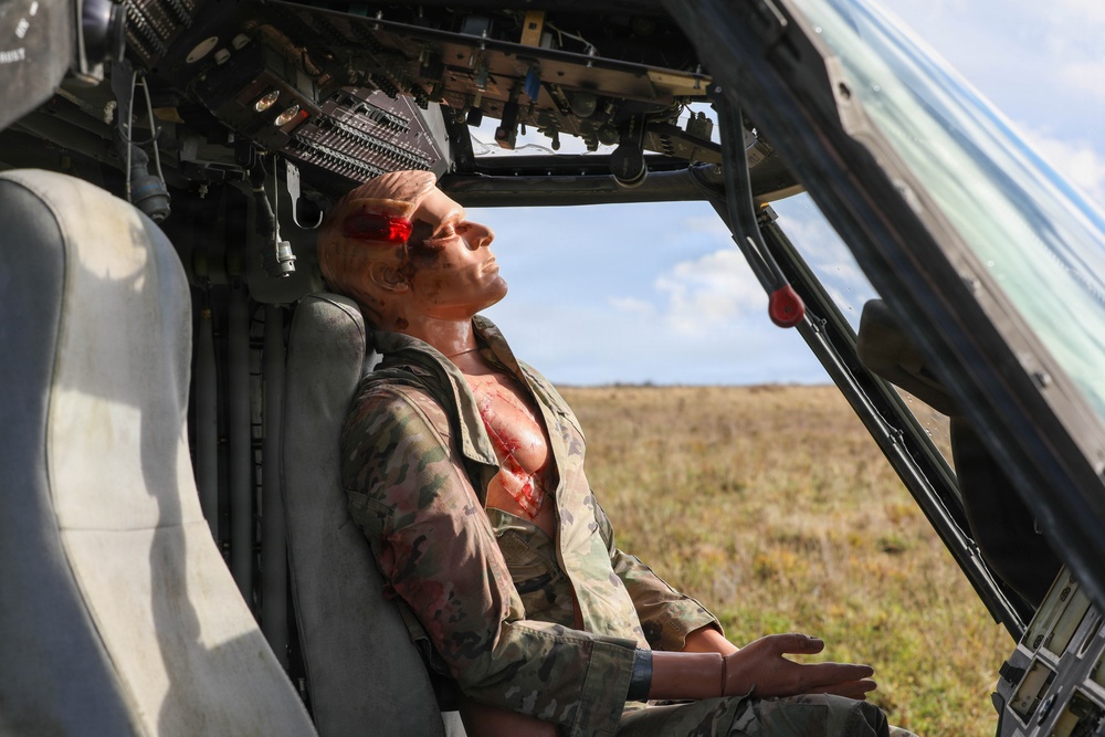 Downed Aircraft Recovery Team training during Combined Resolve Downed Aircraft Recovery Team training during Combined Resolve