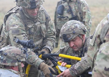 Downed Aircraft Recovery Team Training during Combined Resolve